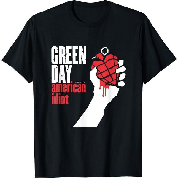 Green Day - Maglietta "American Idiot"" Per Bambini RO11866 (140) (Nero)"-image