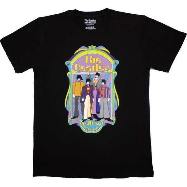 The Beatles - Maglietta "Yellow Submarine"" Per Uomo/Donna Unisex RO11793 (Xl) (Nero)"-image