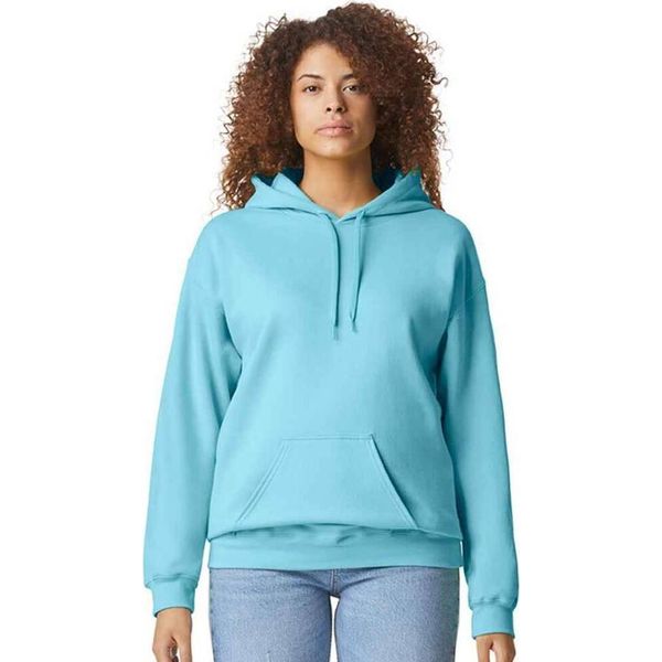 Gildan - Felpa Con Cappuccio "Softstyle"" Da Uomo PC5652 (M) (Blu)"-image