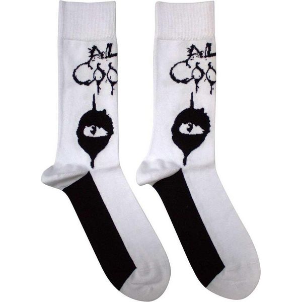 Alice Cooper - Calzini Per Uomo/Donna Unisex RO12142 (40,5 Eu - 45,5 Eu) (Bianco/Nero)-image