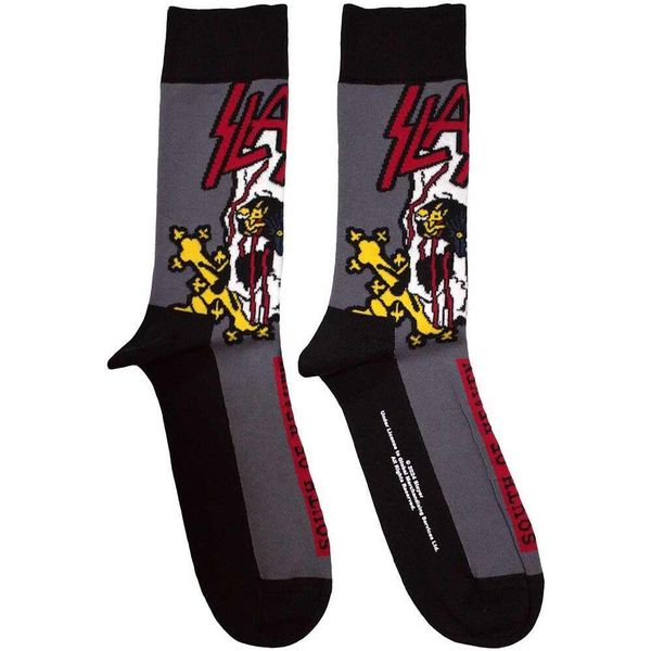 Slayer - Calzini "South Of Heaven"" Per Uomo/Donna Unisex RO12243 (40,5 Eu - 45,5 Eu) (Antracite)"-image