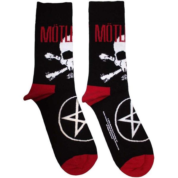 Motley Crue - Calzini Per Uomo/Donna Unisex RO12259 (40,5 Eu - 45,5 Eu) (Nero)-image