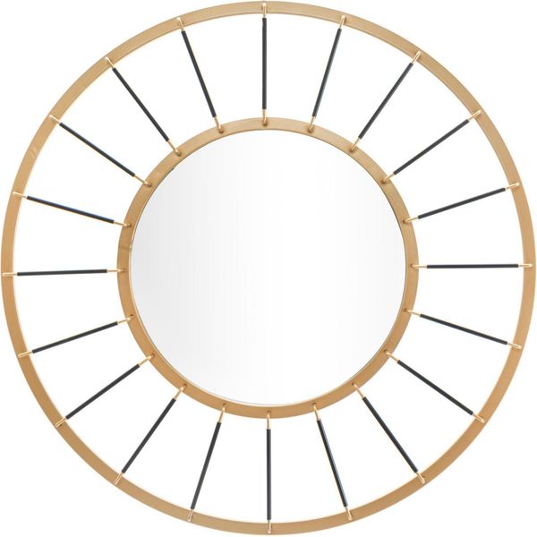Furnlux Specchio Da Parete Glamy Gold 81Cm / Colore Principale: Oro / Dimensioni: 81 X 81 X 7 Cm-image