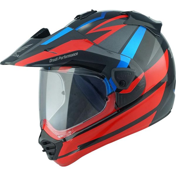Arai Tour-X5 Africa Twin Motocross Helm, Rot/Blau, S (55/56)-image