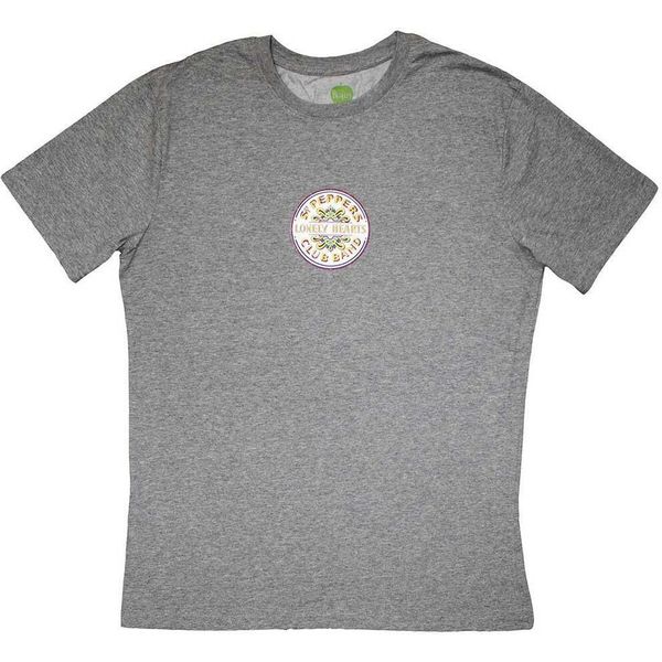 The Beatles - Maglietta "Mini Sgt Pepper Drum"" Per Uomo/Donna Unisex RO11596 (S) (Grigio)"-image