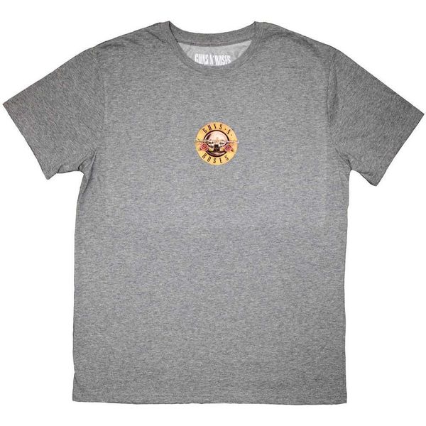 Guns N Roses - Maglietta "Mini Circle Logo"" Per Uomo/Donna Unisex RO11585 (Xl) (Grigio)"-image