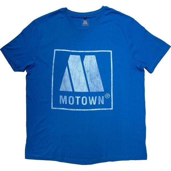 Motown Records - Maglietta Da Uomo/Donna Unisex RO11499 (S) (Blu)-image