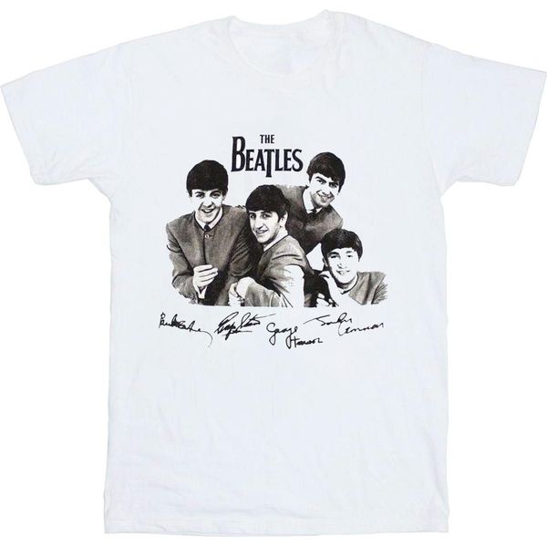 The Beatles - Maglietta Da Uomo/Donna Unisex RO11640 (Xxl) (Bianco)-image