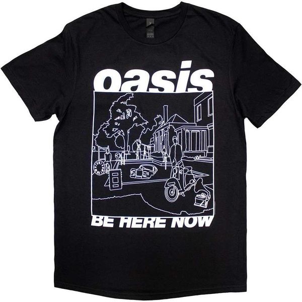 Oasis - Maglietta "Be Here Now"" Per Uomo/Donna Unisex RO11478 (S) (Nero)"-image