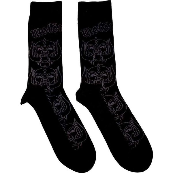 Motorhead - Calzini Per Uomo/Donna Unisex RO11520 (40,5 Eu - 45,5 Eu) (Nero)-image