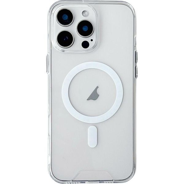 Per Apple Iphone 16 Pro Max Magsafe Custodia Protettiva Ibrida Acrilica Tpu Trasparente-image