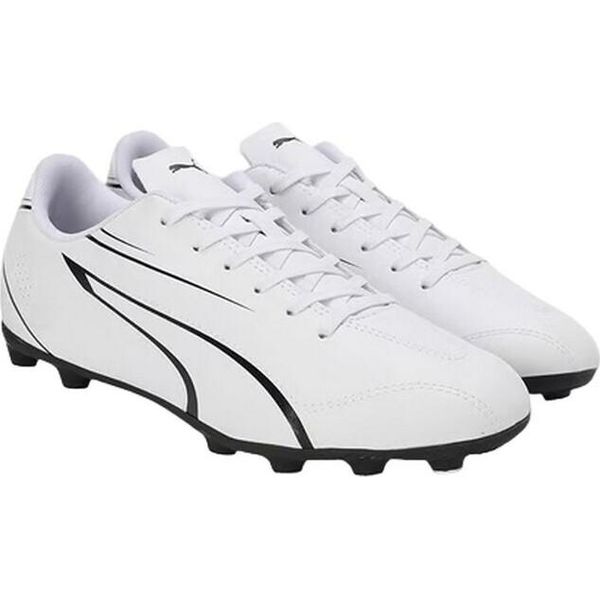 Puma - Scarpa Da Calcio Da Uomo "Vitoria Fg/Ag"" RD3460 (46 Eu) (Bianco/Nero)"-image