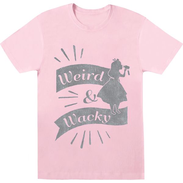 Disney - Maglietta "Alice Nel Paese Delle Meraviglie"" Da Donna BI8456 (L) (Rosa Baby)"-image