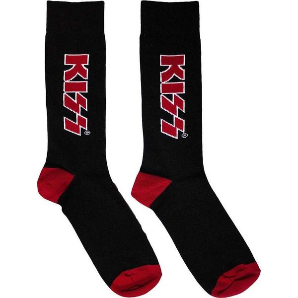 Kiss - Calzini Per Uomo/Donna Unisex RO11905 (39,5 Eu - 45,5 Eu) (Nero)-image