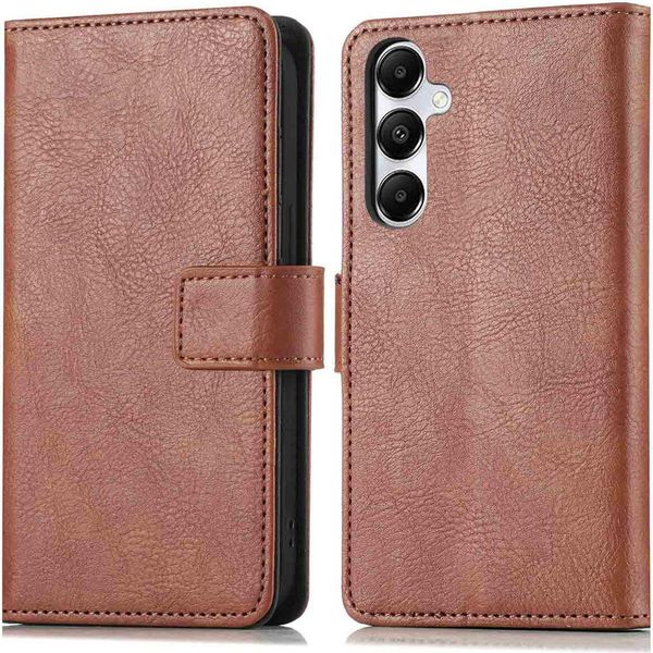 Custodia Per Cellulare Imoshion Per Samsung Galaxy A16 (5G)/Samsung Galaxy A16 (4G) - Flip Cover Libreria Flip - Marrone-image