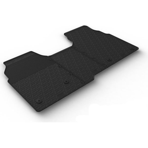 Tappetini In Gomma Per Auto Ford Transit / Tourneo Custom 2024- (3 Posti, Automatico)-image