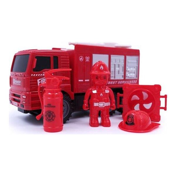 Buzz - Autopompa - Set Da Costruzione - Smontaggio - Vigili Del Fuoco - Servizio Di Soccorso - Vigili Del Fuoco Volontari - Giocattolo-image