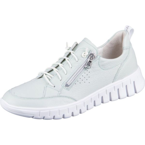 WaldläUfer H-Birdy Hoxy Menta Scarpa Sportiva Da Donna Con Lacci In Verde, Misura 4-image