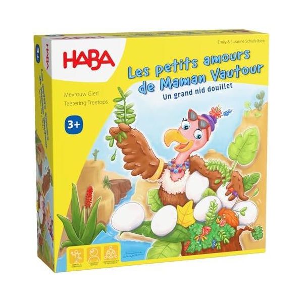 Gioco Da Tavolo Haba Mamma Avvoltoio - Gioco Cooperativo Per Bambini Di Costruzione Del Nido In Legno-image