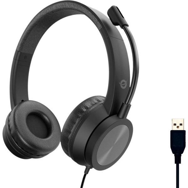 Conceptronic Headset USB-A Mikro,Int.Bed.Stereo 2.0M Sw-image