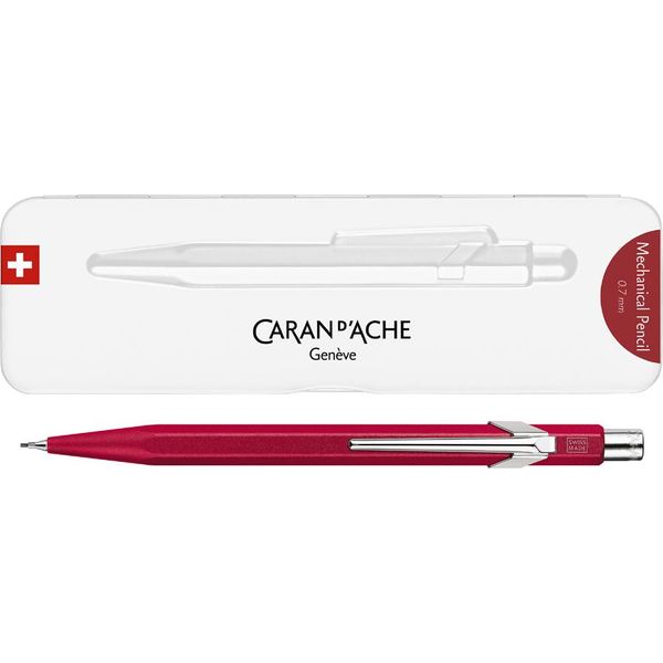 Caran D'ache 844585 Matita Meccanica Caran D'ache 844 Colormat-X, 0,7 Mm, Rosso-image