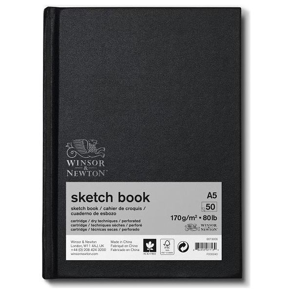 Libro Degli Schizzi Winsor & Newton, A5 50 Fogli-image
