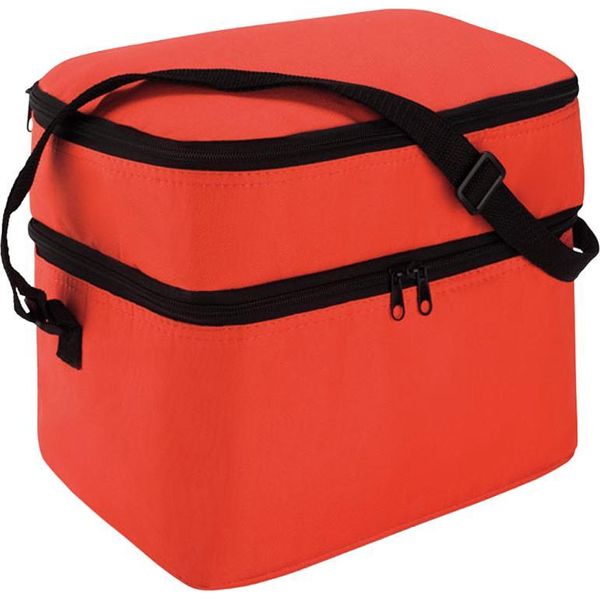 Midocean - Borsa Frigo Casey MO896 (25 Cm X 30 Cm X 20 Cm) (Rosso)-image
