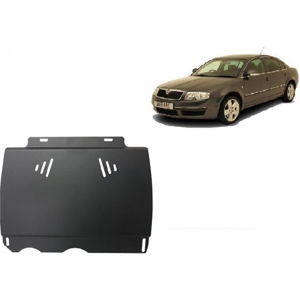 Protezione Antincastro In Acciaio Per Cambio Manuale Skoda Superb-image