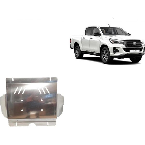 Protezione Antincastro In Acciaio Per Motore In Alluminio Per Toyota Hilux Invincible-image