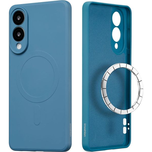 Custodia Samsung Galaxy S25 Edge - Tpu - Imoshion Custodia Morbida/Backcover - Blu Scuro-image