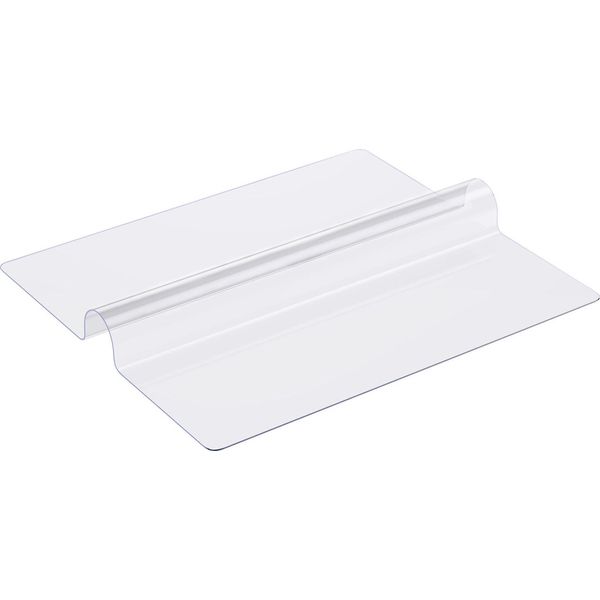 Succebuy Tovaglia In Plastica, 137,2 X 137,2 Cm, Protezione Da Tavolo Trasparente Con Spessore Di 2,0 Mm, Tappetino Da Scrivania Quadrato In Pvc, Impermeabile E Facile Da Pulire Per L'ufficio-image