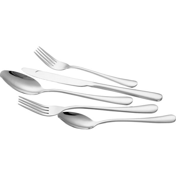 Succebuy Set Di Posate In Acciaio Inox Da 30 Pezzi, Posate Per 6 Persone, Utensili Da Cucina-image