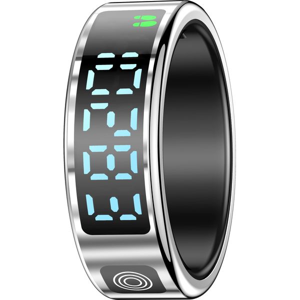 Inf Smart Ring: Il Tuo Tracker Definitivo Per Salute E Fitness D'argento 10-image