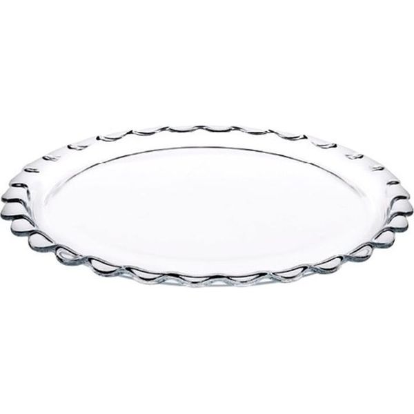 Piatto Da Portata Pasabahce Petite Patisserie - ø26,5 Cm In Vetro Di Alta Qualità-image