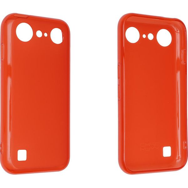 Caseroxx Cover Protettiva In Tpu Compatibile Con Doro Aurora A10 / A11, Custodia In Gomma Per Cellulare Rossa-image