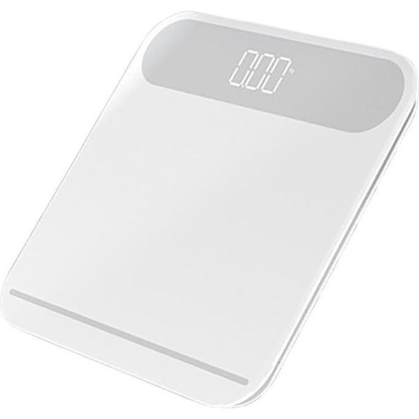 Inf Bilancia Pesapersone Digitale - Alta Precisione, Batterie Incluse Bianco-image