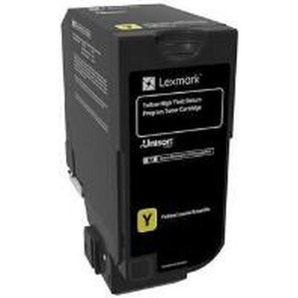 Lexmark 74C2HYE Kit Toner Originale Lexmark Giallo Programma Di Ritorno Aziendale (0074C2HYE,074C2HYE,74C2HYE)-image