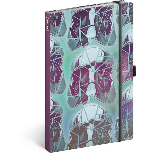 Taccuino Foderato Con Elastico Ca. A5 - Taccuino Per Donne, Ragazze, Ragazzi, Adolescenti E Bambini - Quaderno Per Scuola E Ufficio (Star Wars)-image