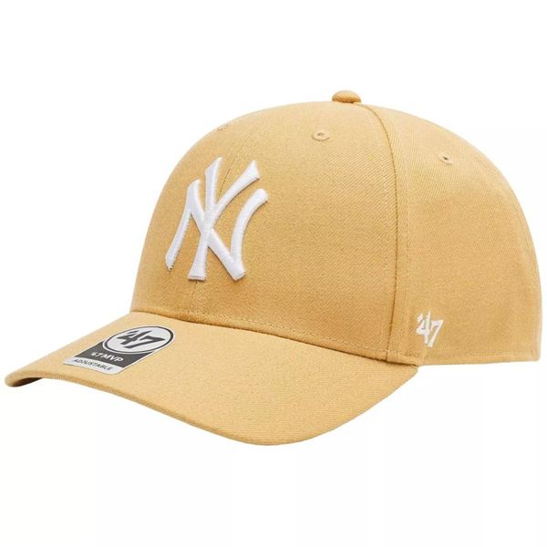 47 Brand Snapback Cap - Mlb New York Yankees Beige Scuro-image