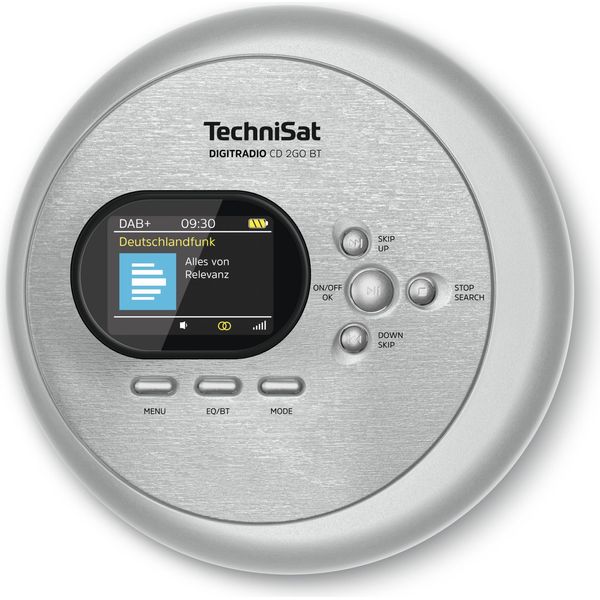 Technisat Cd Portatile, Riproduzione Cd MP3, Radio Fm Integrata, Ricezione Dab+, Interfaccia Bluetooth (0001/3970)-image