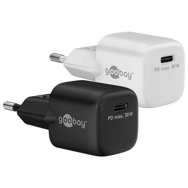 Goobay 59715 Caricabatterie Per Dispositivi Mobili Smartphone, Tablet Nero Ac Ricarica Rapida Interna-image