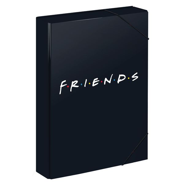 Baagl Cartelle Per Quaderni Scolastici A4 Jumbo Friends-image