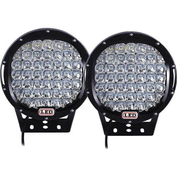 Luce Da Lavoro A Led, Alta Potenza, Fascio Spot, 2X Spot Nero Da 225W-image