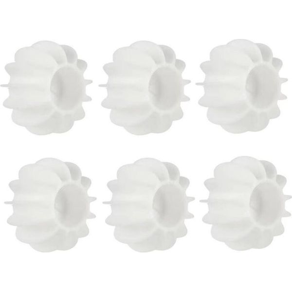 Inf Palline Per Lavatrice/Asciugatrice - Confezione Da 6 Bianco-image