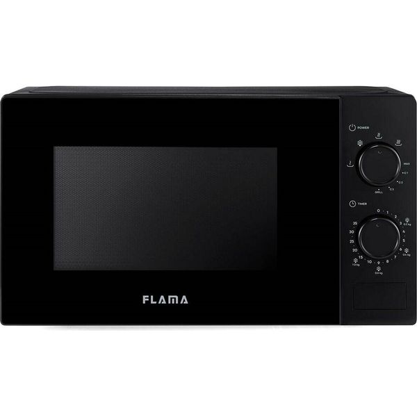 Microonde Con Grill Flama 1889FL Nero 700 W 20 L-image