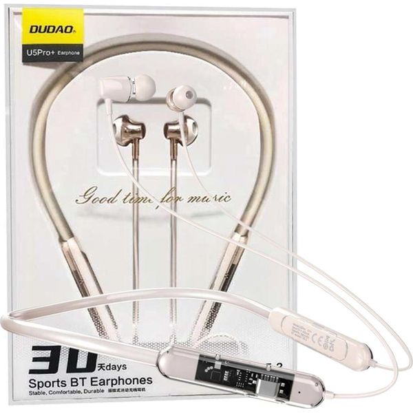 Dudao U5Pro Cuffie Senza Fili Bluetooth 5.3 - Bianco-image