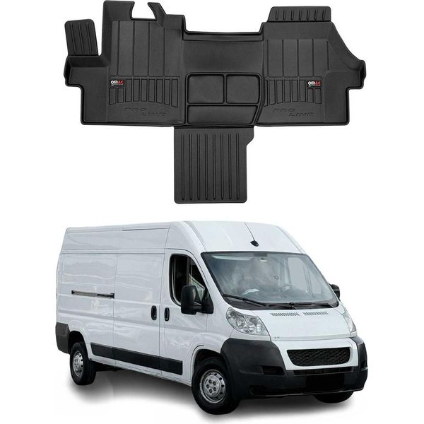 2006-2020 Peugeot Boxer Tappetini Tpe Nero 1 Pezzo-image