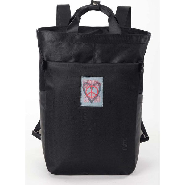 Nitro Zaino Per Il Tempo Libero Zaino Con Scomparto Per Laptop Daypacker Collection Mojo Backpack 16L Peace Love Nitro Nero-image