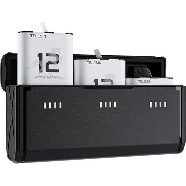 Telesin Charger For Gopro 9/10/11/12-image