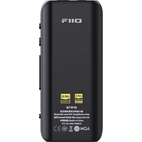 Fiio BTR15 Amplificatore Per Cuffie Hi-Fi Nero-image